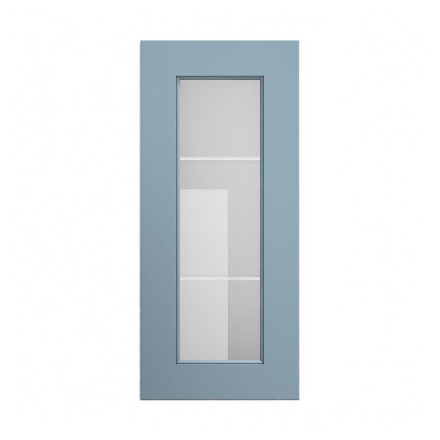Elmbridge Dusk Blue 400 Tall Glass Door Cut Out