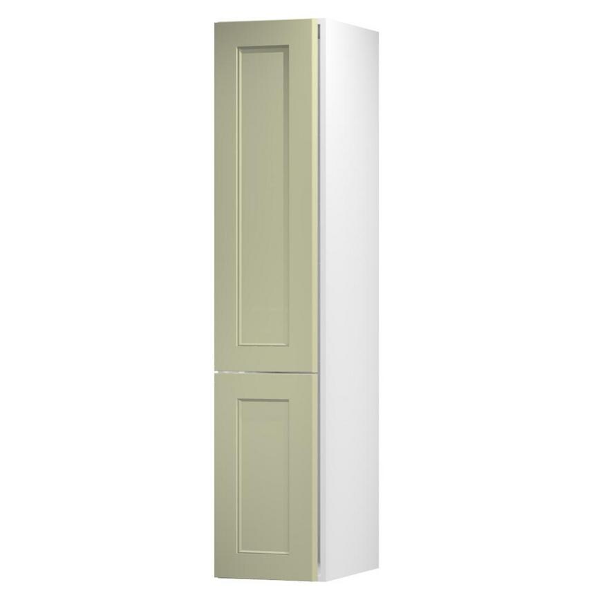 Elmbridge Sage Green 400 Larder Door Open