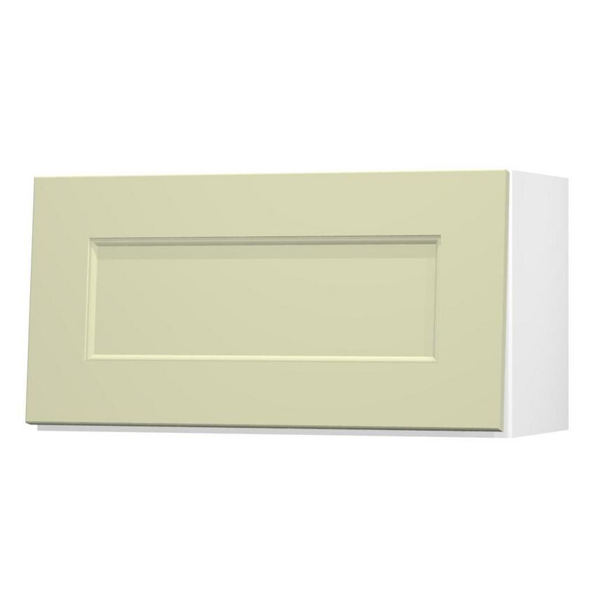 Elmbridge Sage Green 700 Half Height Door Open