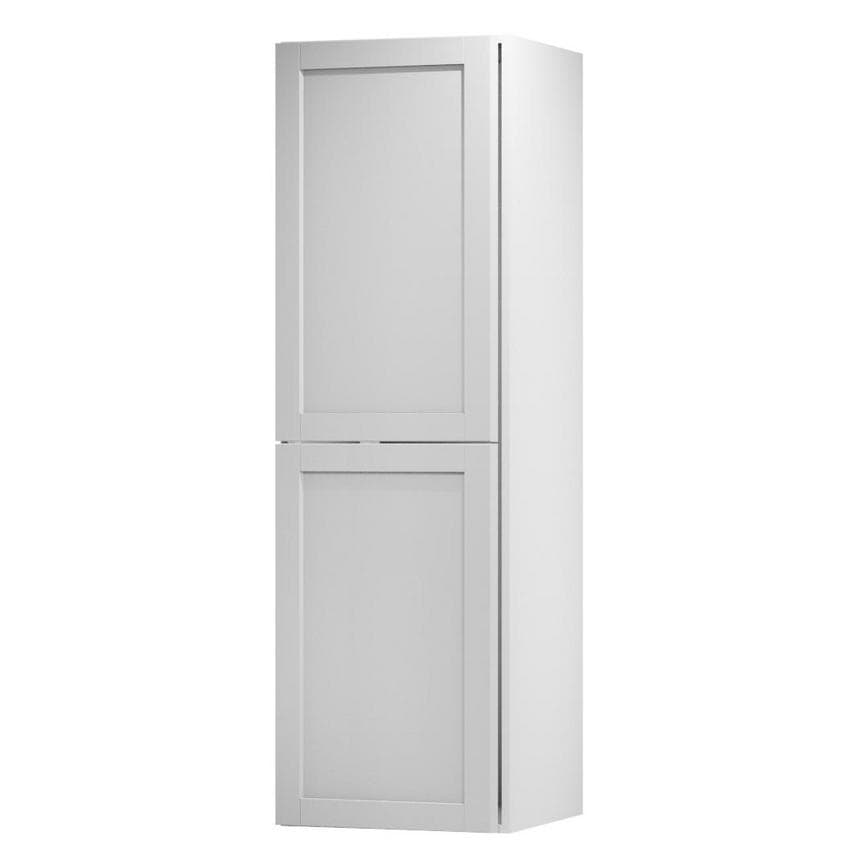 Witney Dove Grey 600 Fridge Door Open
