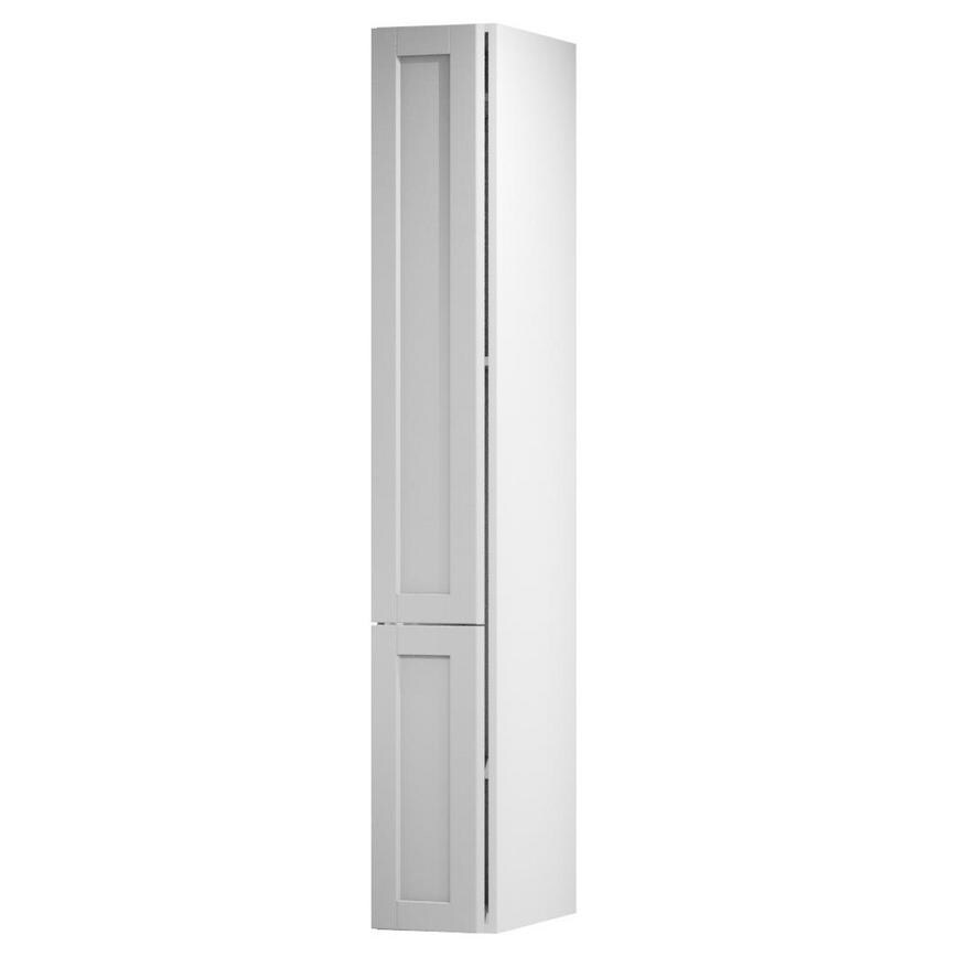Witney Dove Grey 300 Tall Larder Door Open