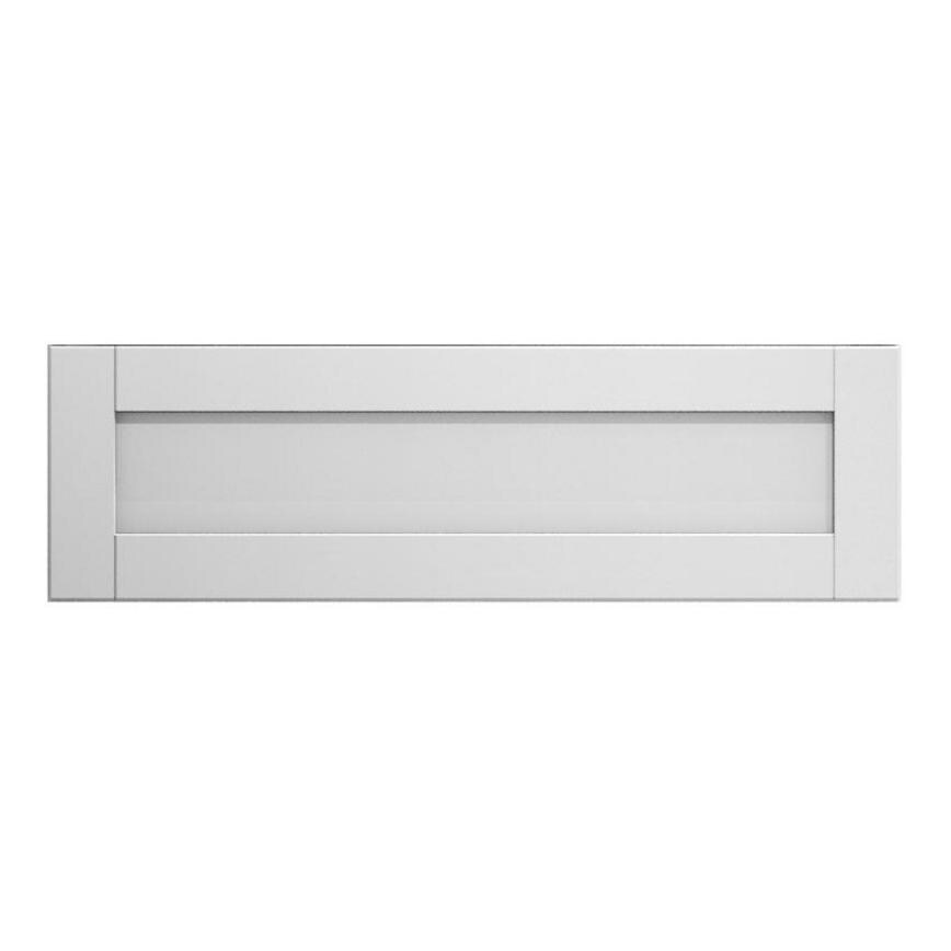 Witney Dove Grey 900 Pan Drawer Door Cut Out