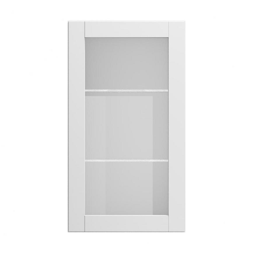 Witney White 500 Tall Glass Door