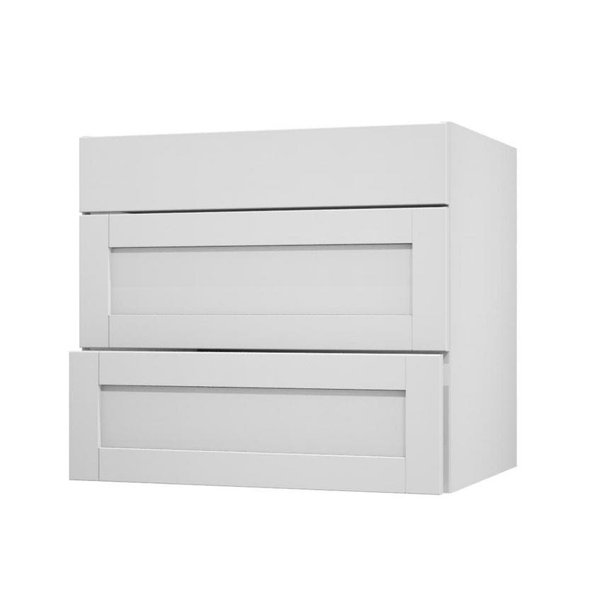 Witney White 800 Pan Drawer Door Open