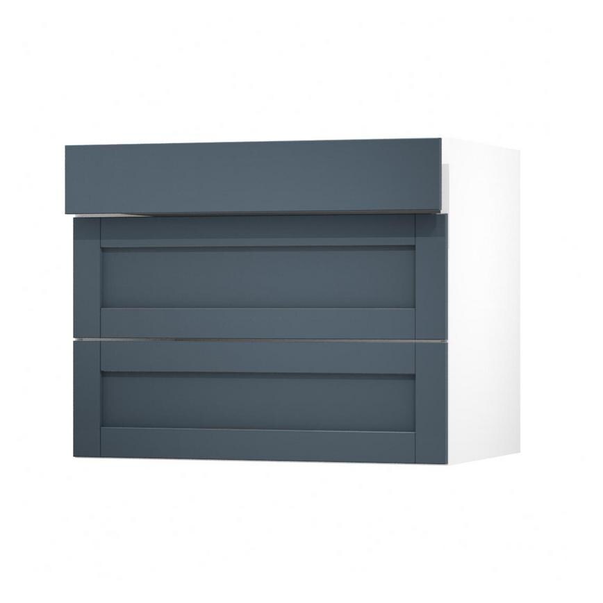 Witney Navy 900 Drawer Door Open