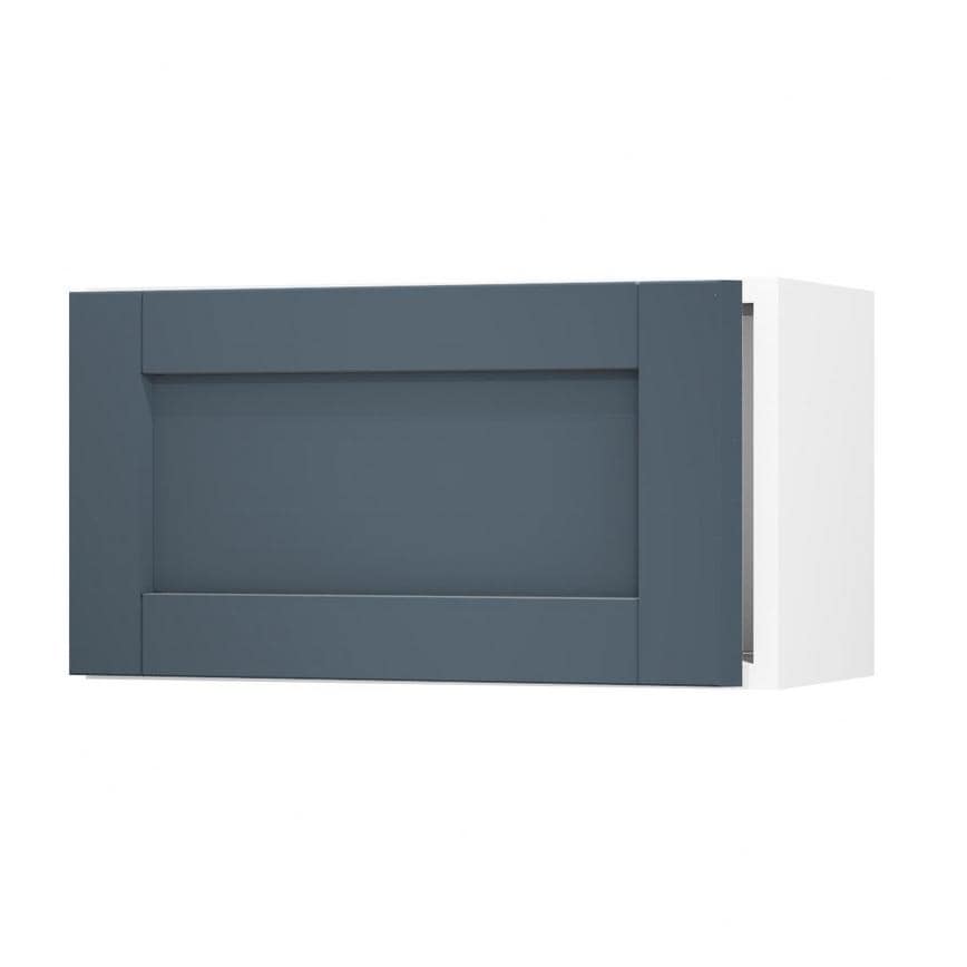 Witney Navy 600 Integrated Microwave Topbox Door Open