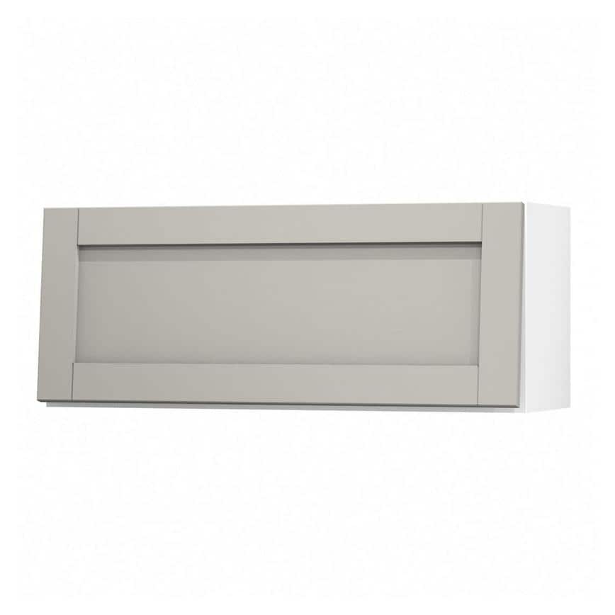 Witney Croft Grey 900 Half Height Door Open