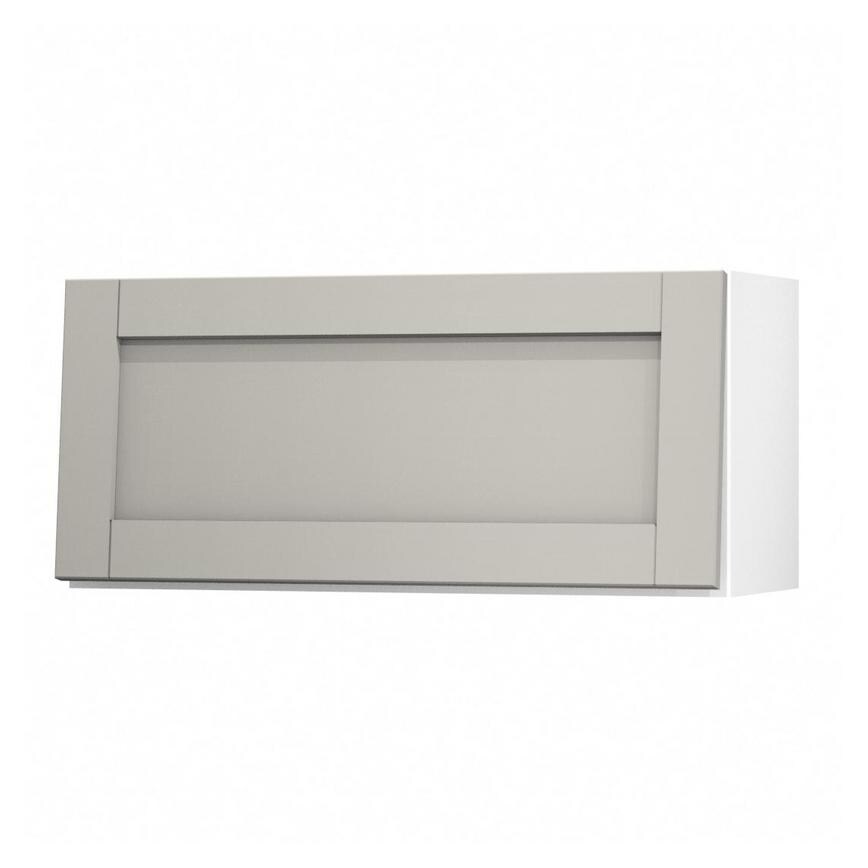 Witney Croft Grey 800 Half Height / Pan Drawer Door Open