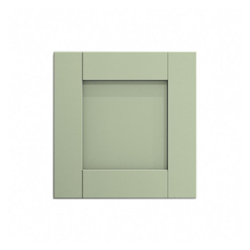 Witney Reed Green 350mm x 360mm Bridging Unit Door Shown Closed from the Front
