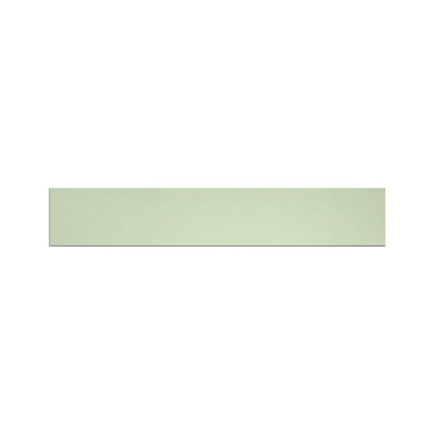 Witney Reed Green 900mm x 160mm Drawer Front Shown from the Front as a Single Drawer