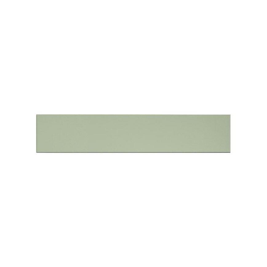 Witney Reed Green 800mm x 160mm Drawer Front Shown Closed as a Single Drawer
