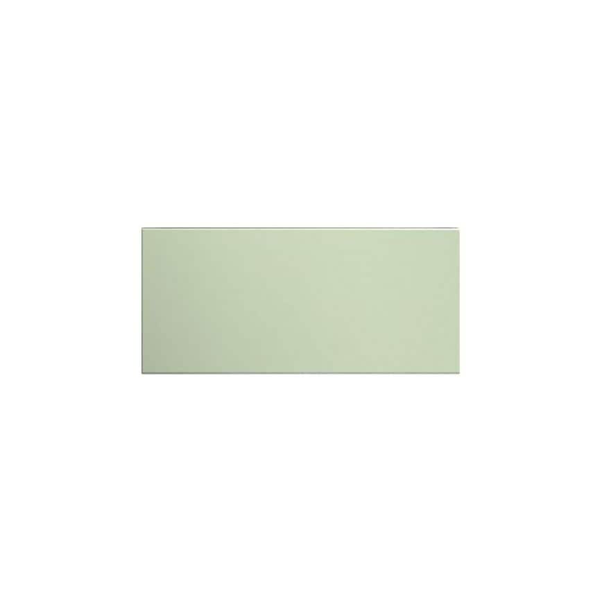 Witney Reed Green 500mm x 227mm Drawer Shown from the Front as a Single Drawer