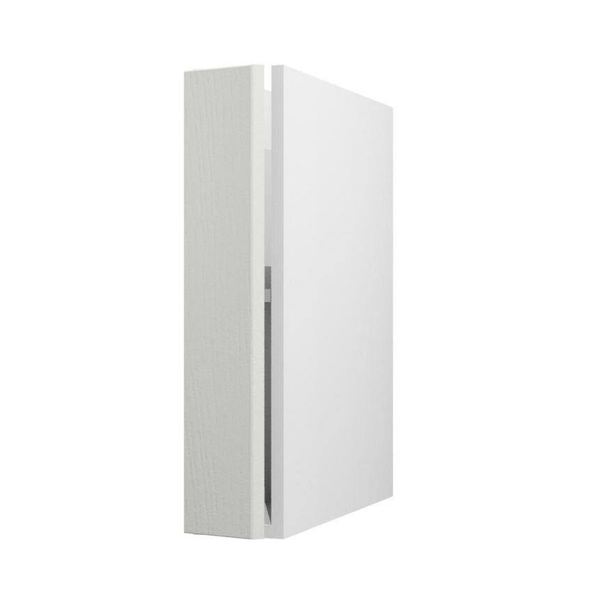 Halesworth Porcelain 150 Full Height Pull Out Door Open