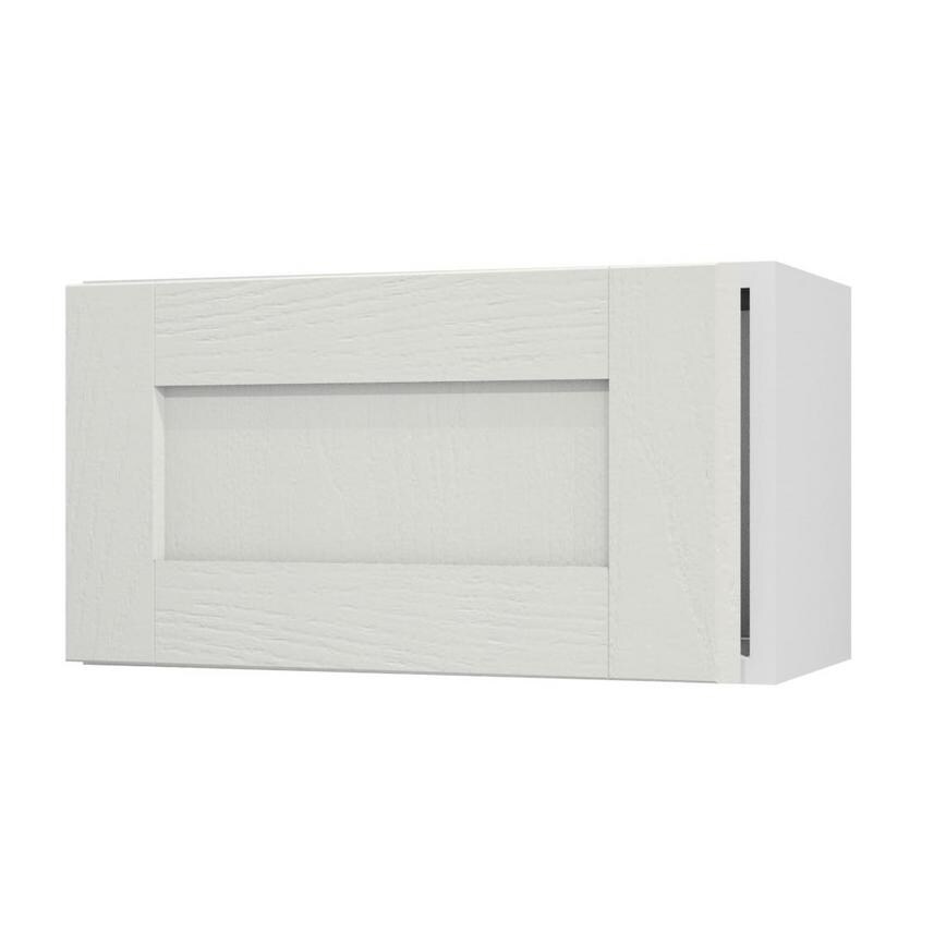 Halesworth Porcelain 600 Integrated Microwave Topbox Door Open
