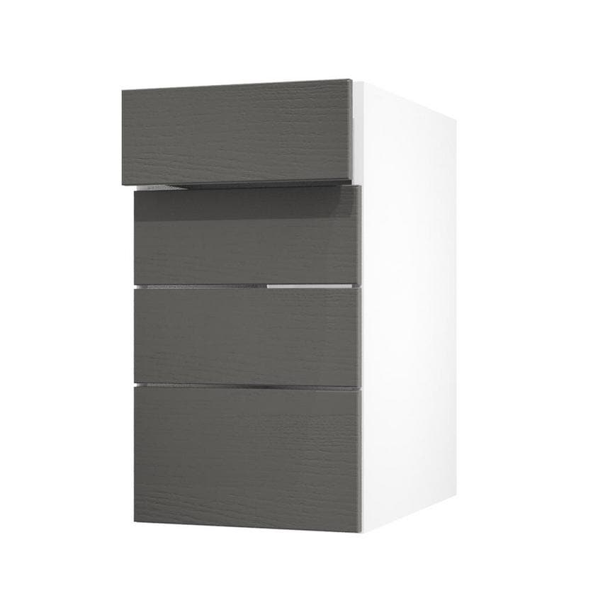 Halesworth Charcoal 400 Drawer Door Open