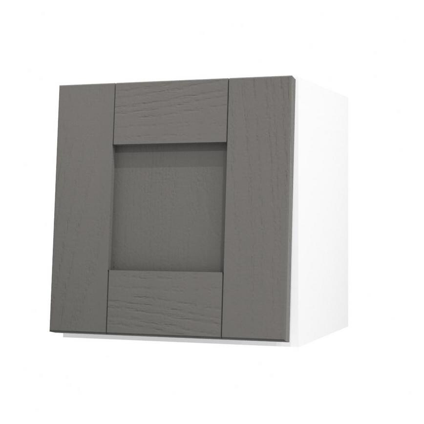 Halesworth Charcoal 350 Half Height Door Open