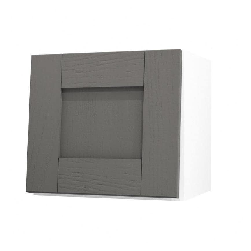 Halesworth Charcoal 400 Half Height Door Open