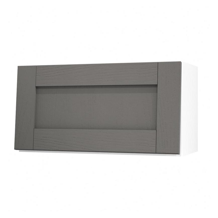 Halesworth Charcoal 700 Half Height Door Open