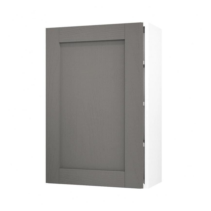 Halesworth Charcoal 600 Tall Door Open