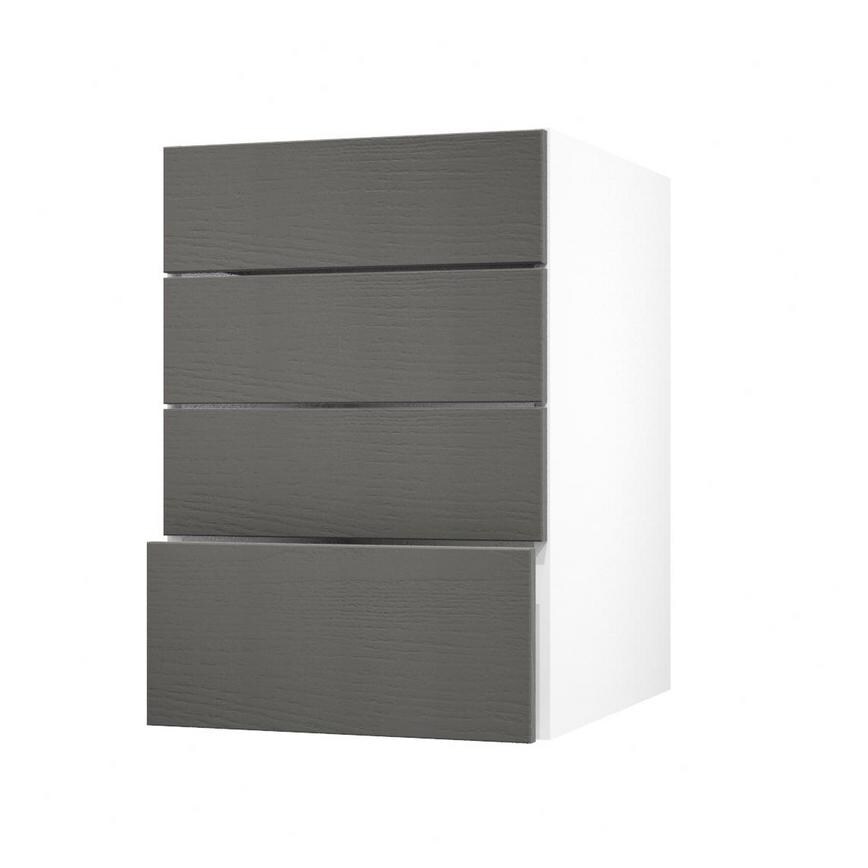 Halesworth Charcoal 500 Deep Drawer Door Open