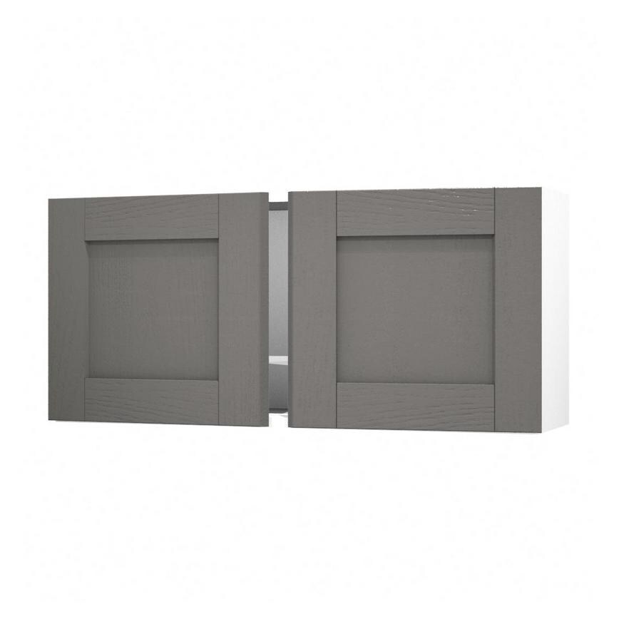 Halesworth Charcoal 500 Tall Bridge Unit Door Open