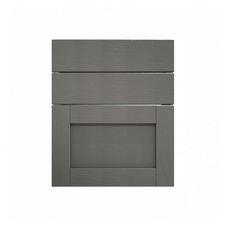 Halesworth Charcoal 600 Hob / Pan Drawer Door