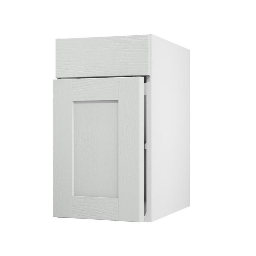 Halesworth Dove Grey 400 Standard Door Open