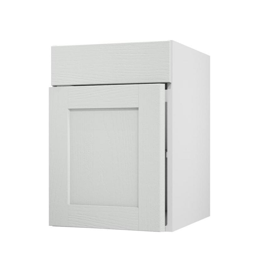 Halesworth Dove Grey 500 Standard Door Open