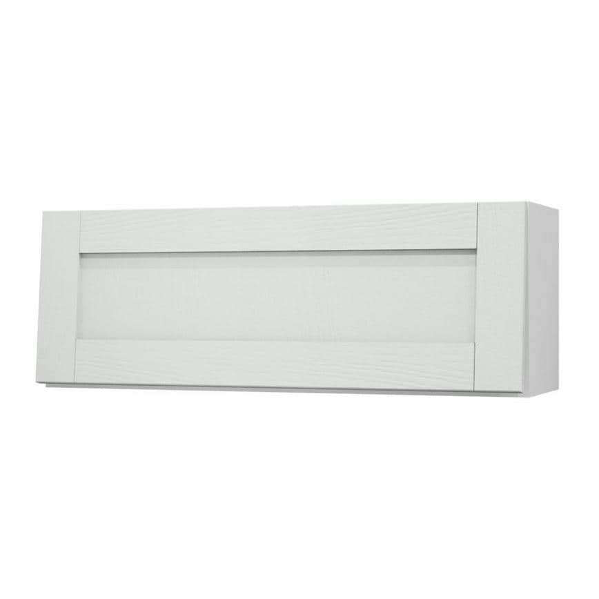 Halesworth Dove Grey 1000 Half Height Door Open