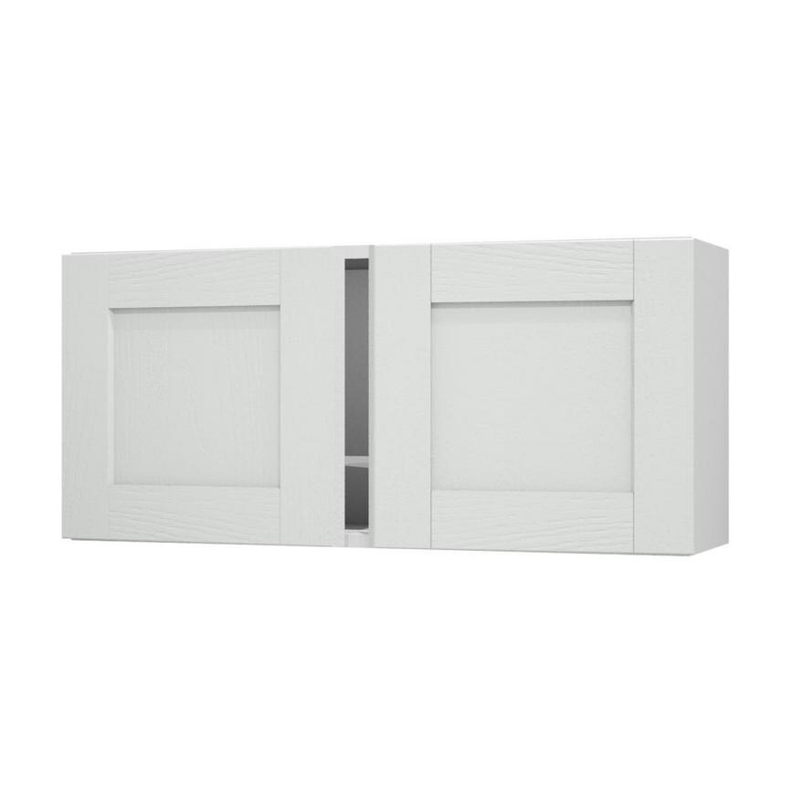 Halesworth Dove Grey 500 Tall Bridge Unit Door Open