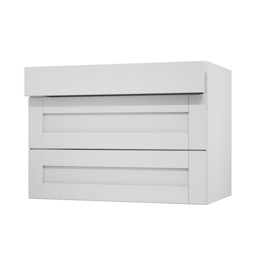 Halesworth Dove Grey 1000 Drawer Door Open