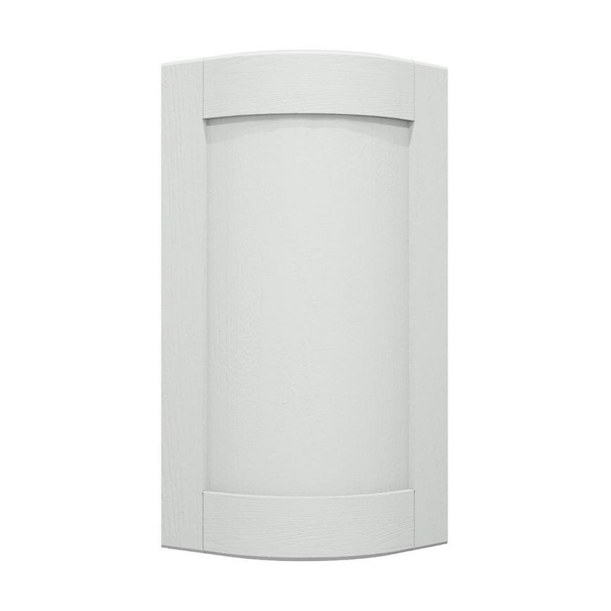 Halesworth Dove Grey Curved Base Wall Door