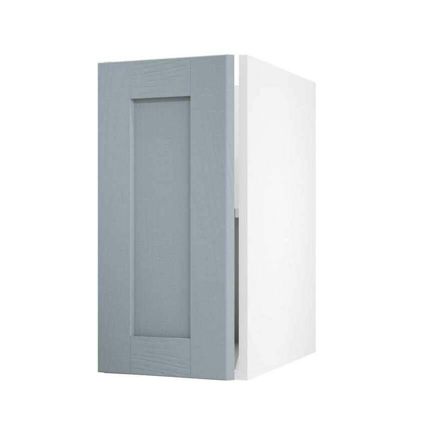 Halesworth Dusk Blue 350 Full Height Door Open