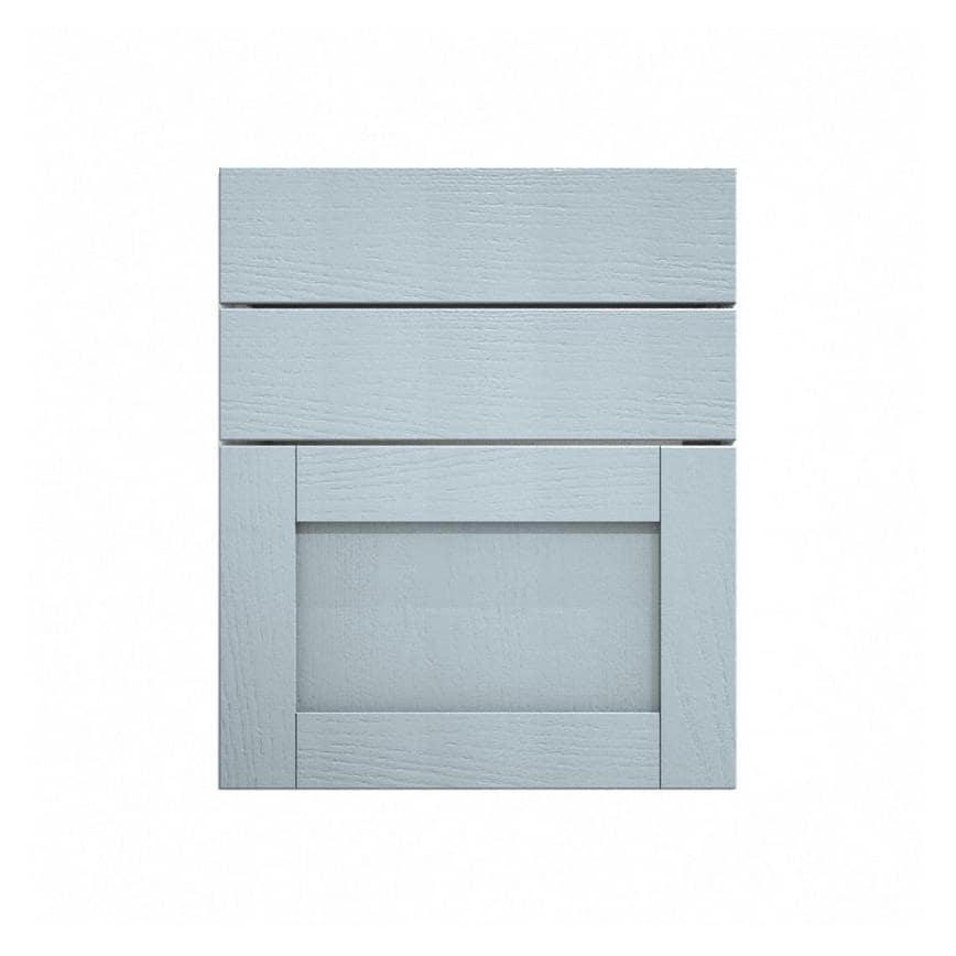 Halesworth Dusk Blue 600 Hob / Pan Drawer Door