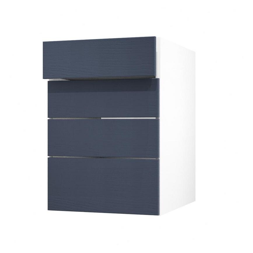 Halesworth Navy 500 Drawer Door Open