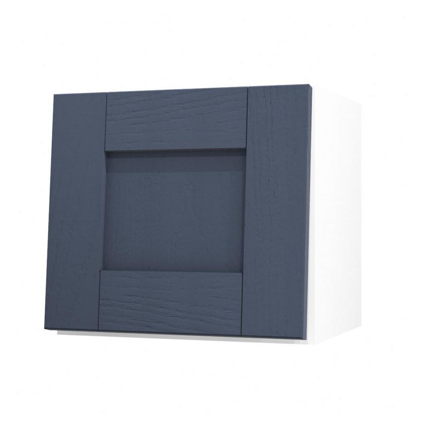 Halesworth Navy 400 Half Height Door Open
