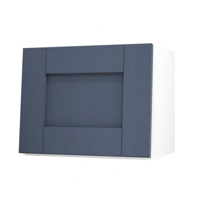 Halesworth Navy 450 Half Height Door Open