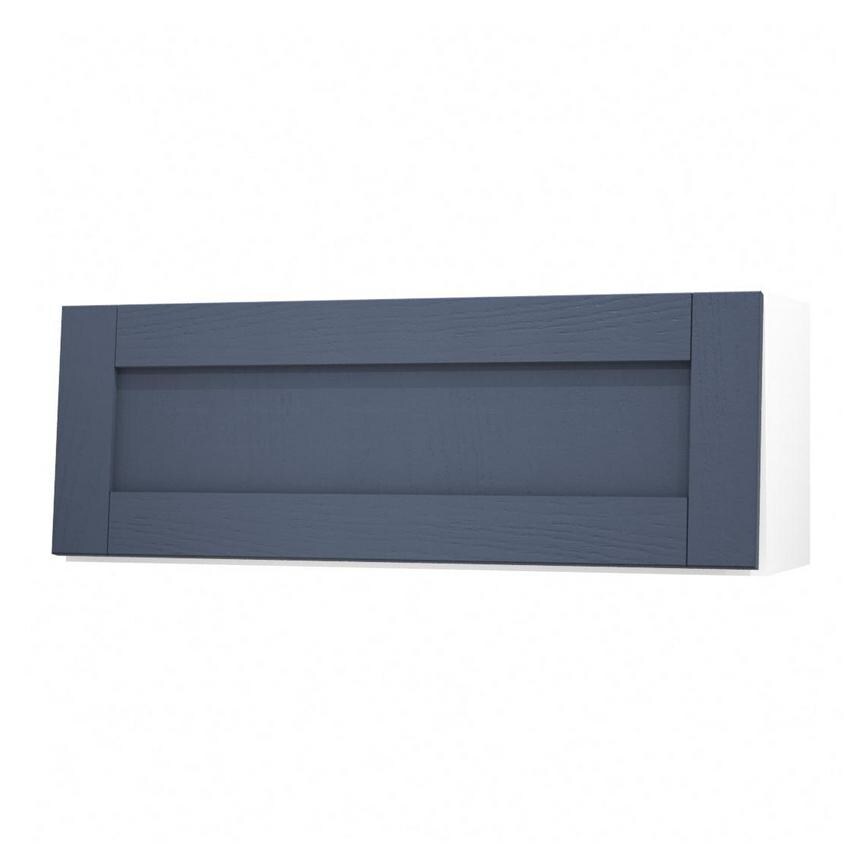Halesworth Navy 1000 Half Height Door Open