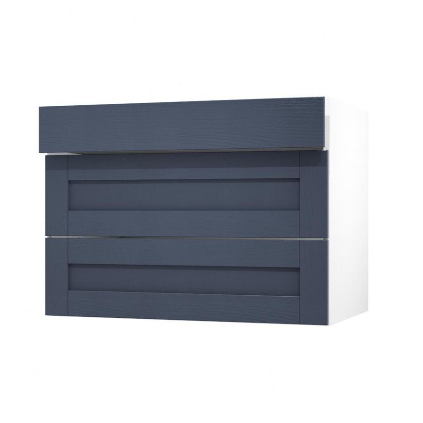 Halesworth Navy 1000 Drawer Door Open