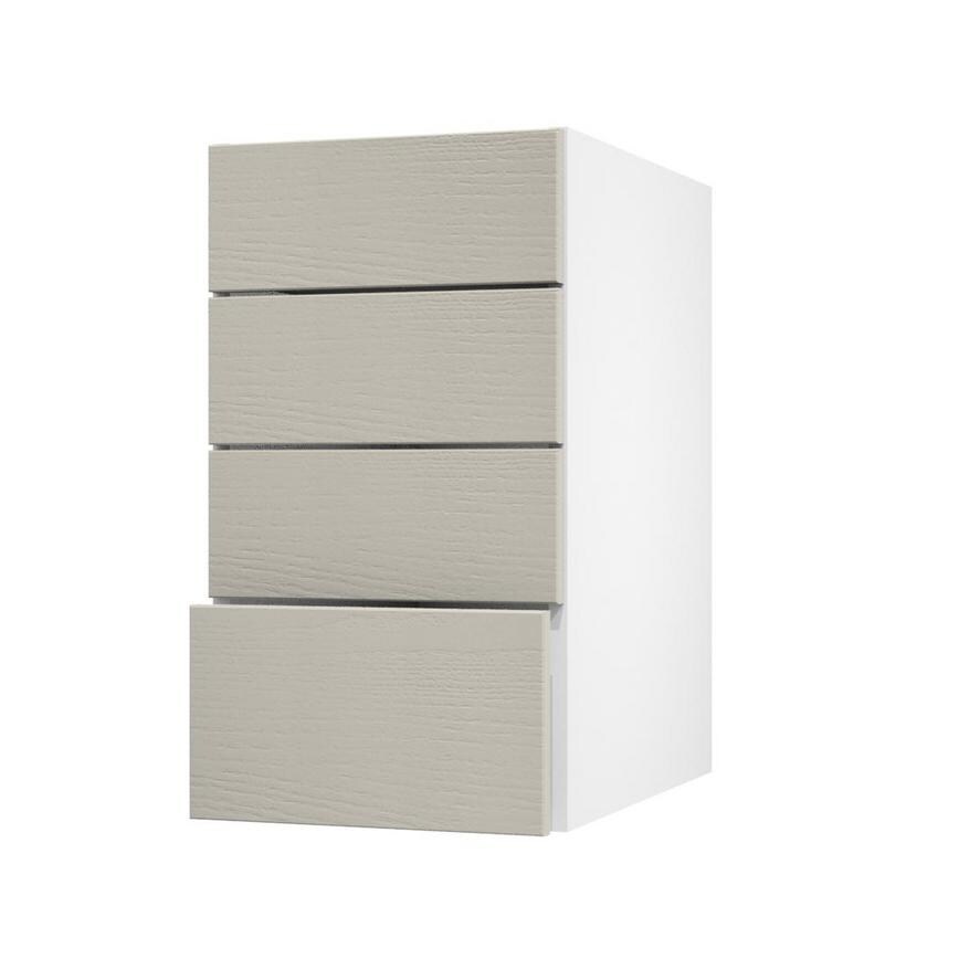 Halesworth Pebble 400 Deep Drawer Door Open