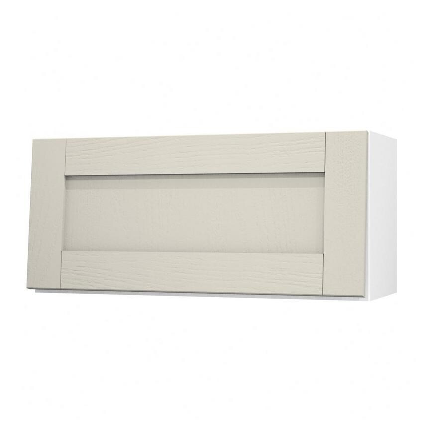 Halesworth Pebble 800 Half Height / Pan Drawer Door Open