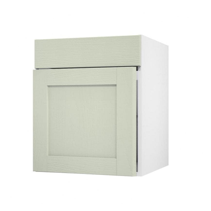Halesworth Sage Green 600 Standard Door Open
