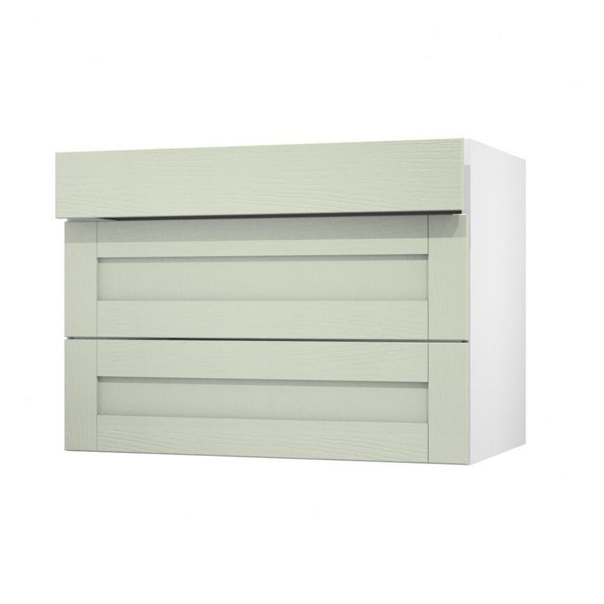 Halesworth Sage Green 1000 Drawer Door Open