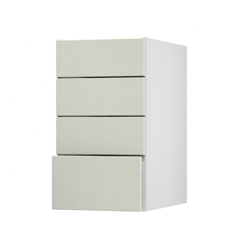 Halesworth Linen 400 Deep Drawer Door Open