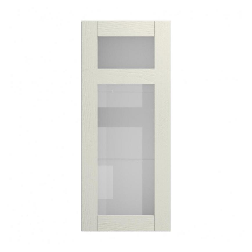 Halesworth Linen 500 Panelled Glass Dresser Door