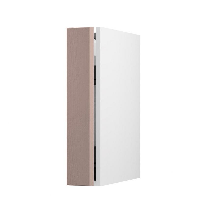 Halesworth Antique Rose 150mm x 720mm Full Height Door Shown Open at an Angle
