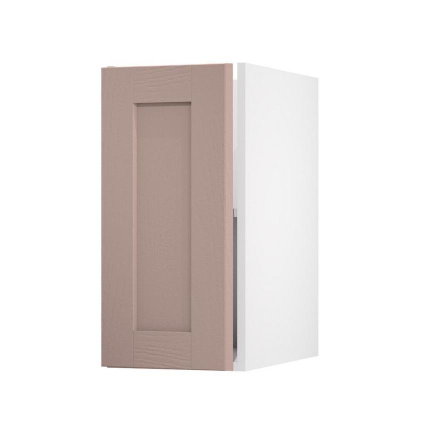 Halesworth Antique Rose 350mm x 720mm Full Height Door Shown Open at an Angle