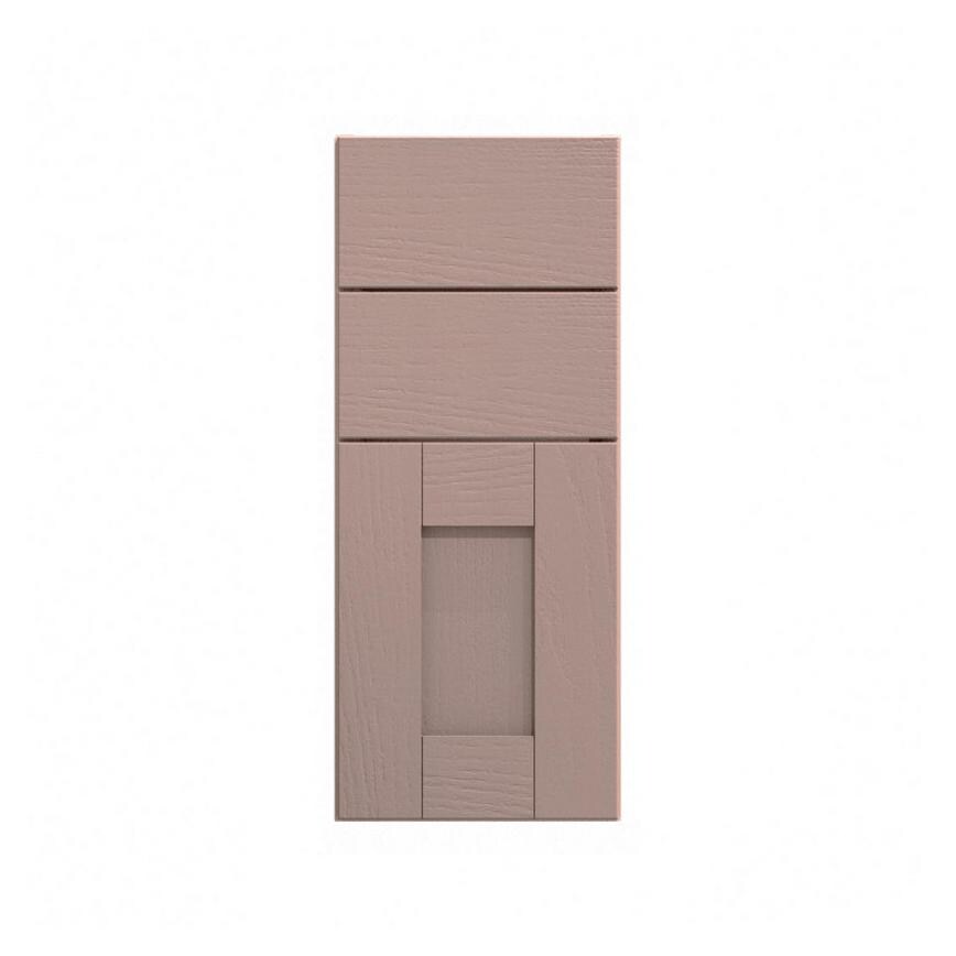 Halesworth Antique Rose 300mm x 394mm Pan Drawer Front Shown Closed as Part of a Full Drawer Unit