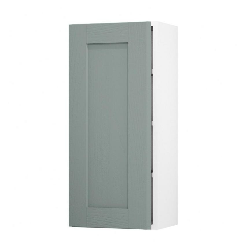 Halesworth Seafoam 400mm x 900mm Tall Door Shown Open at an Angle