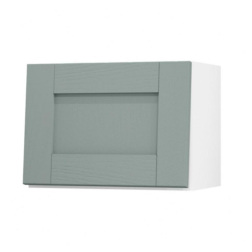 Halesworth Seafoam 500mm x 360mm Bridging Unit Door Shown Open at an Angle